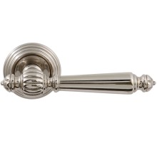 Дверная ручка Extreza DANIEL (Даниел) 308 на розетке R05 полированный никель F21