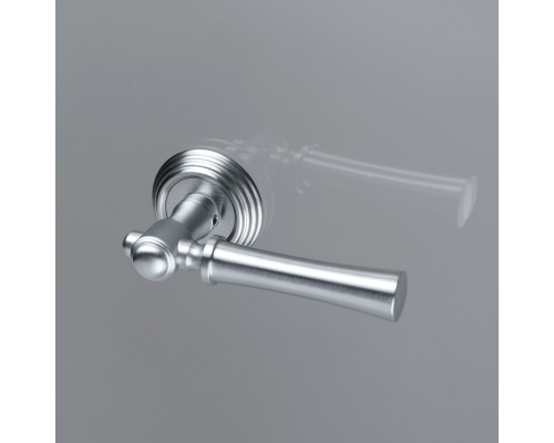 Дверная ручка на розетке Extreza DEZI-R05-F05 (DEZI 309) матовый хром Дверная ручка на розетке Extreza DEZI-R05-F05 (DEZI 309) матовый хром
