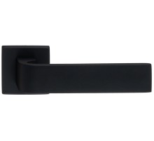 Дверная ручка Extreza Hi-tech SLIM SOUND (Саунд) 106 на квадратной розетке R11 черный F22