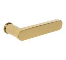 Дверная ручка Extreza JEMMA-R19-F06-PVD (JEMMA 116 скрытое основание 2 мм) полированная латунь PVD