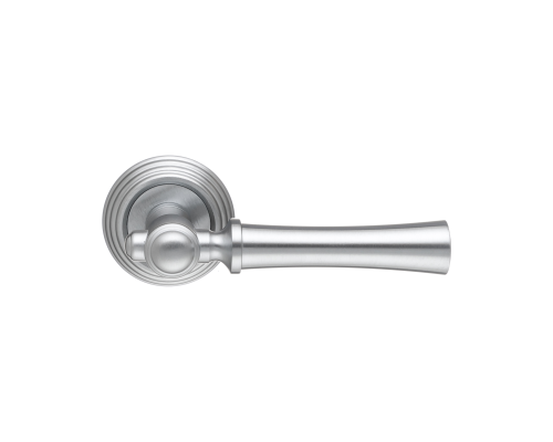 Дверная ручка на розетке Extreza DEZI-R05-F05 (DEZI 309) матовый хром Дверная ручка на розетке Extreza DEZI-R05-F05 (DEZI 309) матовый хром