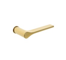 Дверная ручка Extreza LONDA-R19-F06 (LONDA 131 скрытое основание 2 мм) полированная латунь PVD
