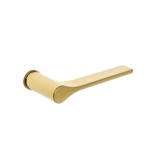 Дверная ручка Extreza LONDA-R19-F06 (LONDA 131 скрытое основание 2 мм) полированная латунь PVD