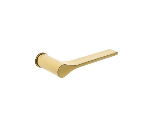 Дверная ручка Extreza LONDA-R19-F06 (LONDA 131 скрытое основание 2 мм) полированная латунь PVD
