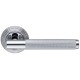 Дверная ручка Extreza Classic TUBA 126 круглая розетка R05 полированный хром F04