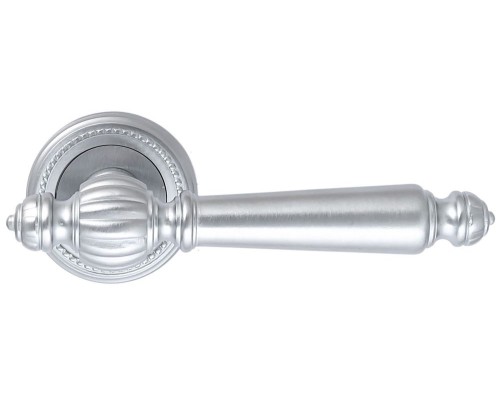 Дверная ручка Extreza Classic DANIEL 308 круглая розетка R03 матовый хром F05 Дверная ручка Extreza Classic DANIEL 308 круглая розетка R03 матовый хром F05