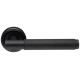 Дверная ручка Extreza Classic TUBA 126 круглая розетка R01 черный матовый F22