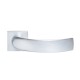 Дверная ручка Extreza CASCATA-R15-F05 (CASCATA 140 квадратное основание 5 мм) матовый хром