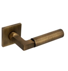 Дверная ручка на розетке Extreza STEM-R15-F03 (STEM 135) матовая бронза
