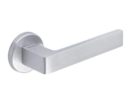 Дверная ручка на розетке Extreza ENZO-R12-F05 (ENZO 117) матовый хром Дверная ручка на розетке Extreza ENZO-R12-F05 (ENZO 117) матовый хром