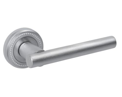Дверная ручка Extreza CLASSIC PIVOT 132 на круглом основании R03 матовый хром F05 Дверная ручка Extreza CLASSIC PIVOT 132 на круглом основании R03 матовый хром F05