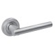 Дверная ручка Extreza CLASSIC PIVOT 132 на круглом основании R03 матовый хром F05