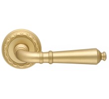 Дверная ручка Extreza Classic PETRA 304 круглая розетка R02 матоавя латунь F02