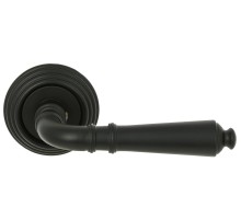 Дверная ручка Extreza Classic PETRA 304 круглая розетка R05 черный матовый F22