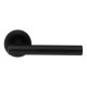 Дверная ручка Extreza CLASSIC PIVOT 132 на круглом основании R01 черный матовый F22