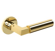 Дверная ручка Extreza STEM-R16-F01 (STEM 135) полированная латунь