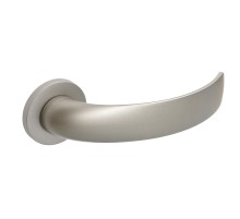 Дверная ручка Extreza CASCATA-R16-F20 (CASCATA 140 круглое основание 5 мм) матовый никель