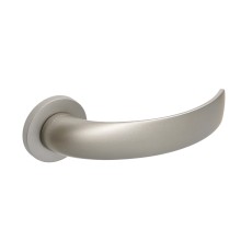 Дверная ручка Extreza CASCATA-R16-F20 (CASCATA 140 круглое основание 5 мм) матовый никель