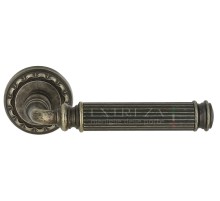 Дверная ручка Extreza BENITO-R02-F45 (BENITO 307) античное серебро