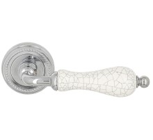 Дверная ручка Extreza DANA CRACKLE (Дана кракле) 306 на розетке R03 полированный хром F04