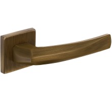 Дверная ручка Extreza Hi-Tech ELIO 109 квадратная розетка R11 (7 мм) матовая бронза F03