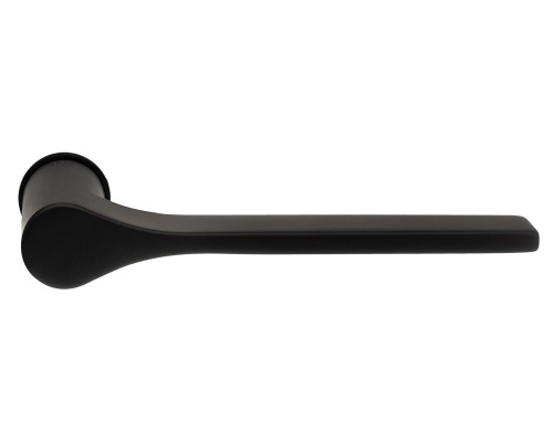 Дверная ручка Extreza LONDA-R19-F22 (LONDA 131 скрытое основание 2 мм) черный матовый