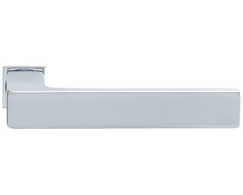 Дверная ручка на скрытой розетке Extreza ENZO-R21-F04 (ENZO 117) полированный хром