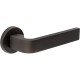 Дверная ручка Extreza Hi-tech SLIM SOUND (Саунд) 106 на круглой розетке R12 антрацит F27