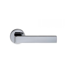 Дверная ручка на розетке Extreza ENZO-R12-F04 (ENZO 117) полированный хром