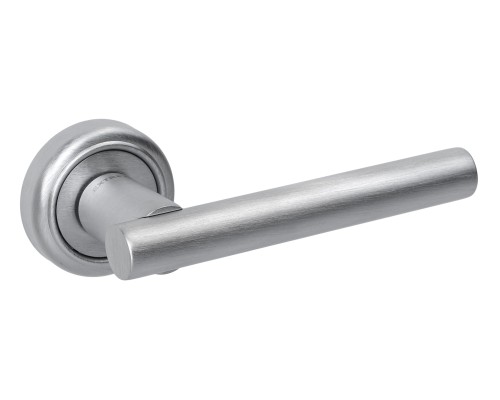 Дверная ручка Extreza CLASSIC PIVOT 132 на круглом основании R01 матовый хром F05 Дверная ручка Extreza CLASSIC PIVOT 132 на круглом основании R01 матовый хром F05