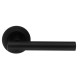 Дверная ручка Extreza CLASSIC PIVOT 132 на круглом основании R05 черный матовый F22