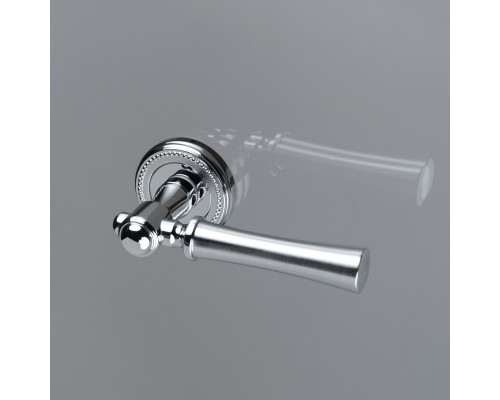 Дверная ручка на розетке Extreza DEZI-R03-F05-F04 (DEZI 309) матовый хром / хром / кольцо хром Дверная ручка на розетке Extreza DEZI-R03-F05-F04 (DEZI 309) матовый хром / хром / кольцо хром