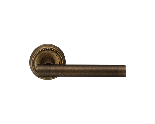 Дверная ручка Extreza CLASSIC PIVOT 132 на круглом основании R03 матовая бронза F03 Дверная ручка Extreza CLASSIC PIVOT 132 на круглом основании R03 матовая бронза F03