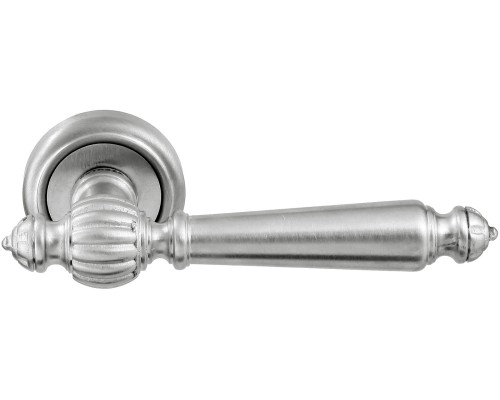 Дверная ручка Extreza Classic DANIEL 308 круглая розетка R01 матовый хром F05 Дверная ручка Extreza Classic DANIEL 308 круглая розетка R01 матовый хром F05