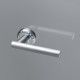 Дверная ручка Extreza CLASSIC PIVOT 132 на круглом основании R02 матовый хром F05