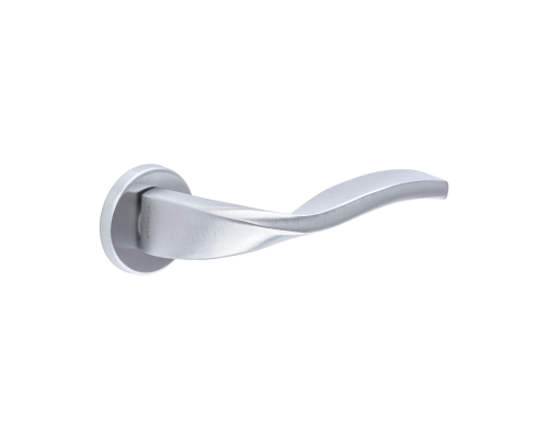 Дверная ручка на розетке Extreza PERLA-R12-F05 (PERLA 114) матовый хром