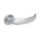 Дверная ручка Extreza CASCATA-R16-F05 (CASCATA 140 круглое основание 5 мм) матовый хром
