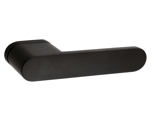 Дверная ручка Extreza Hi-Tech TESEO 139 на розетке R22 черный матовый F22
