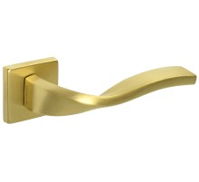 Дверная ручка на розетке Extreza PERLA-R11-F08 (PERLA 114) матовая латунь PVD