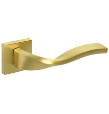 Дверная ручка на розетке Extreza PERLA-R11-F08 (PERLA 114) матовая латунь PVD