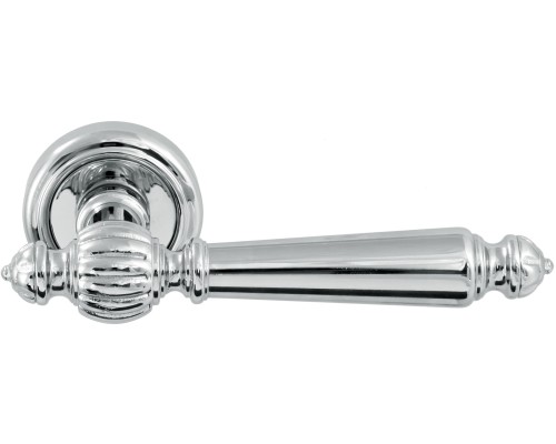 Дверная ручка Extreza Classic DANIEL 308 круглая розетка R01 полированный хром F04 Дверная ручка Extreza Classic DANIEL 308 круглая розетка R01 полированный хром F04