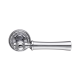 Дверная ручка на розетке Extreza DEZI-R02-F05-F04 (DEZI 309) матовый хром / хром / кольцо хром