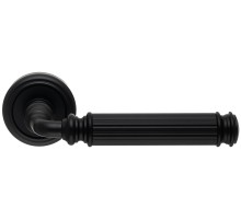 Дверная ручка Extreza BENITO-R01-F22 (BENITO 307) черный матовый