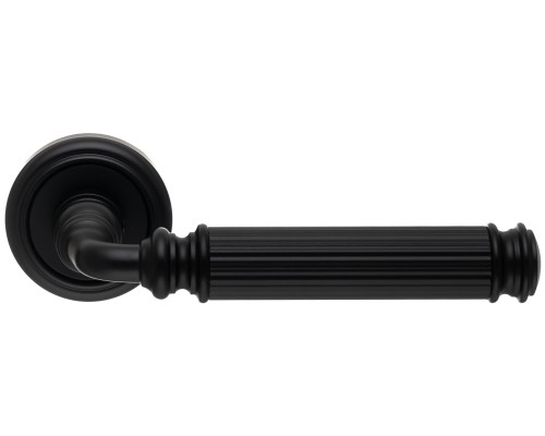 Дверная ручка Extreza BENITO-R01-F22 (BENITO 307) черный матовый Дверная ручка Extreza BENITO-R01-F22 (BENITO 307) черный матовый