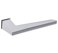 Дверная ручка Extreza Hi-Tech AZIMUT 102 квадратная розетка mini R21 (2 мм) полированный хром F04