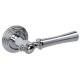 Дверная ручка на розетке Extreza DEZI-R05-F05-F04 (DEZI 309) матовый хром / хром / кольцо хром