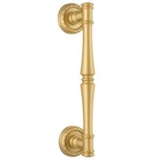 Ручка дверная скоба Extreza PIERO (Пьеро) 326 R02 матовая латунь F02