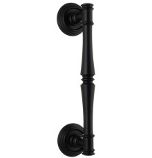 Ручка дверная скоба Extreza PIERO (Пьеро) 326 R05 черный матовый F22