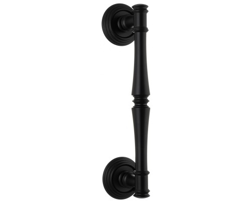Ручка дверная скоба Extreza PIERO (Пьеро) 326 R05 черный матовый F22 Ручка дверная скоба Extreza PIERO (Пьеро) 326 R05 черный матовый F22
