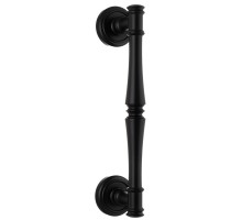 Ручка дверная скоба Extreza PIERO (Пьеро) 326 R01 черный матовый F22
